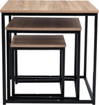 3 in 1 Wooden Nesting Coffee Tables