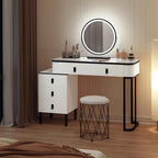 Modern LED Dressing Table - Refined Architectural Vanity