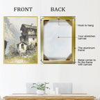 Canvas Frame DIY Kit with Metal Floating Frame