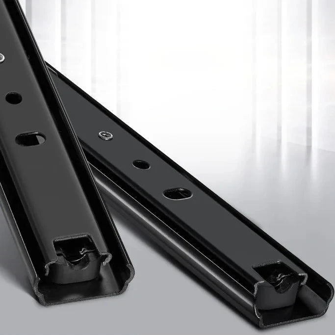 Set of Steel Sliding Drawer Rails