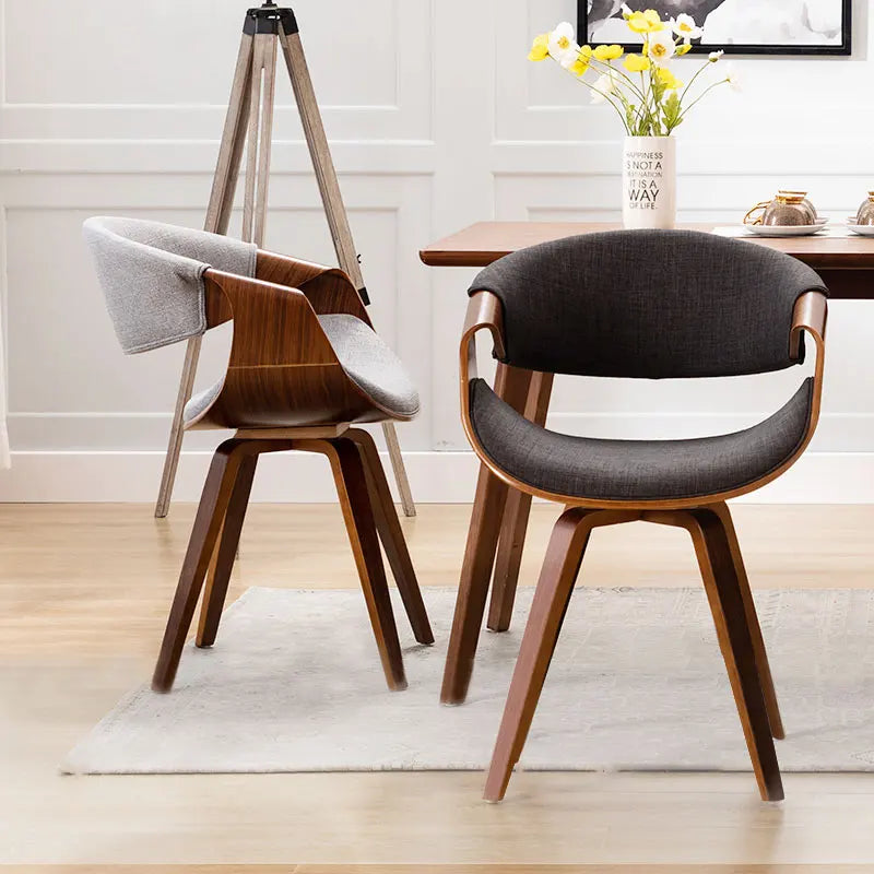 Juliette Solid Wood & Leather Dining Chairs