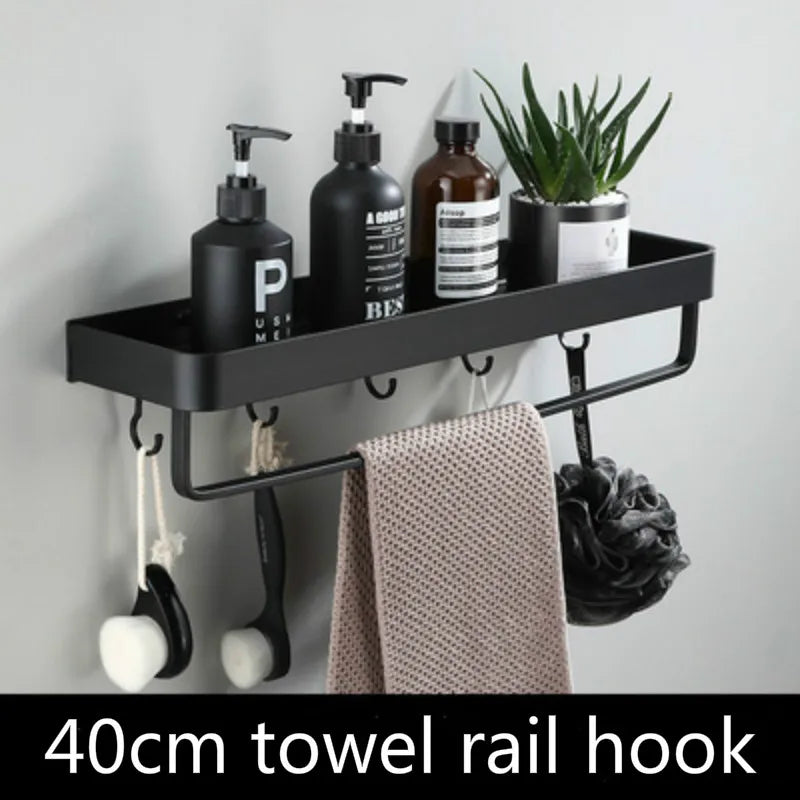 Minimalist Bathroom Wall Mounted Shelf