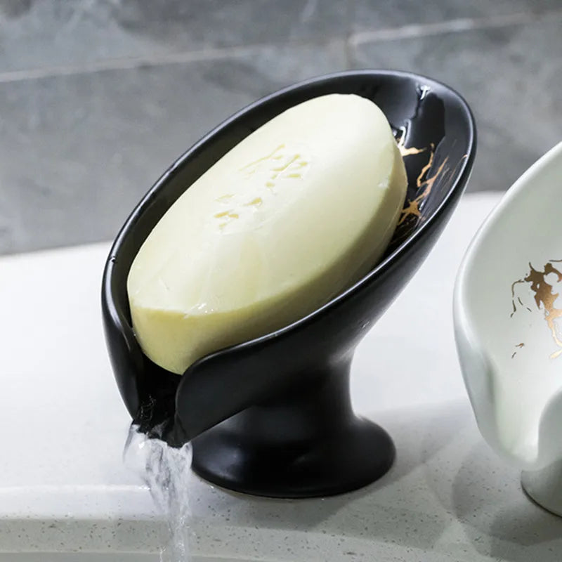 Luxury Ceramic Marble Effect Soap Dish