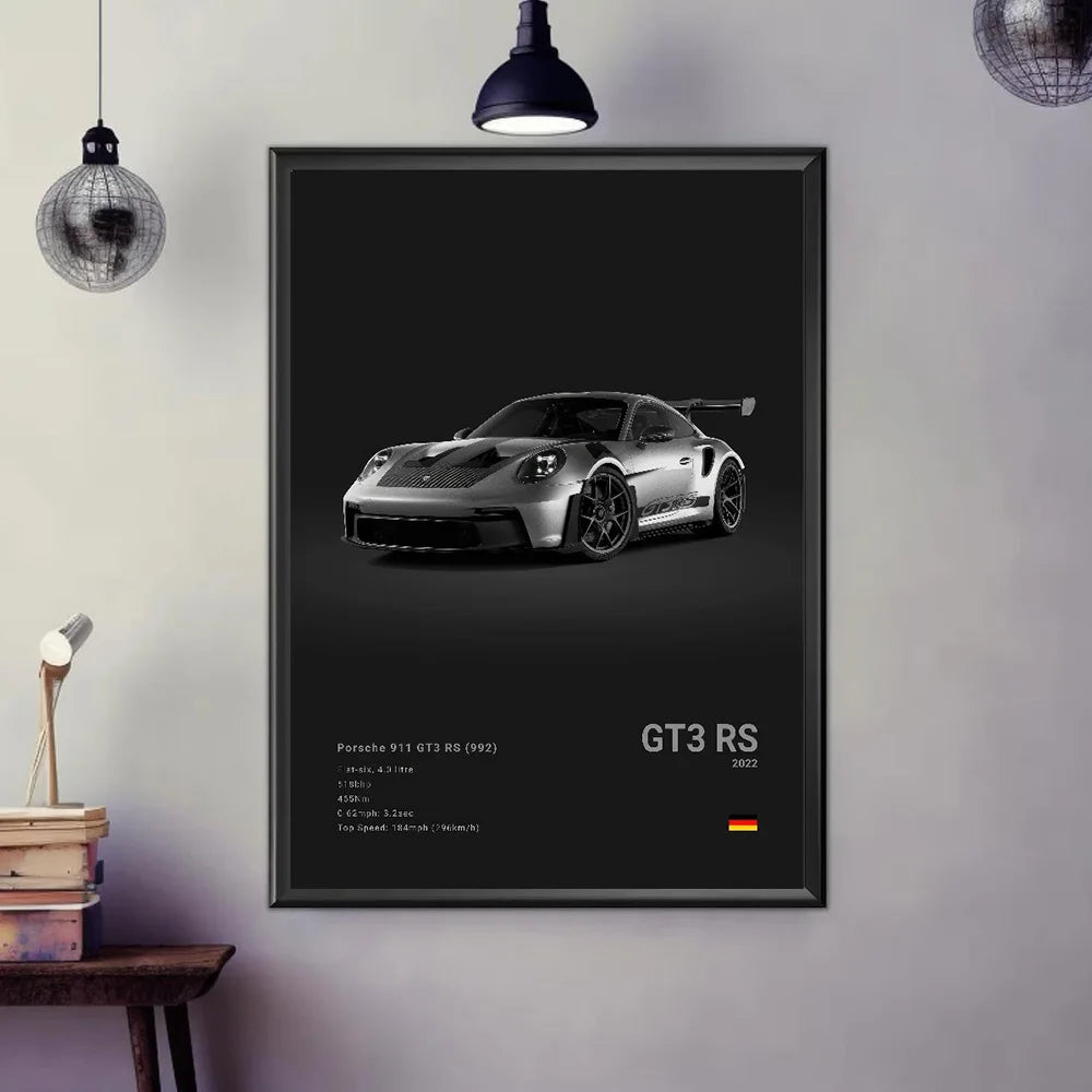 Porsche 911 GT3 RS Canvas Print