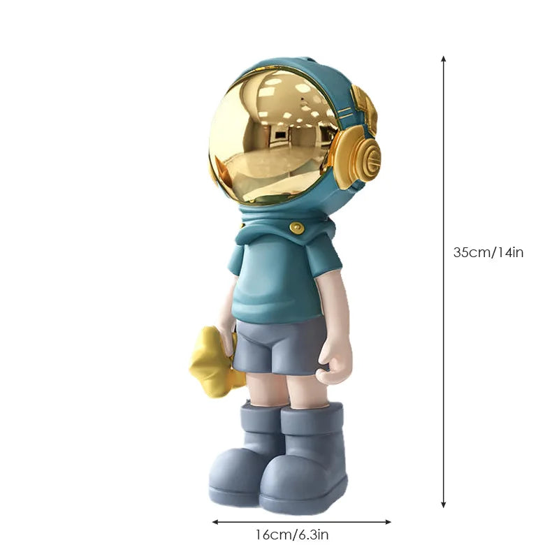 Moon-Man Astronaut Statue