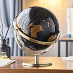 Retro Minimalist World Desk Globe