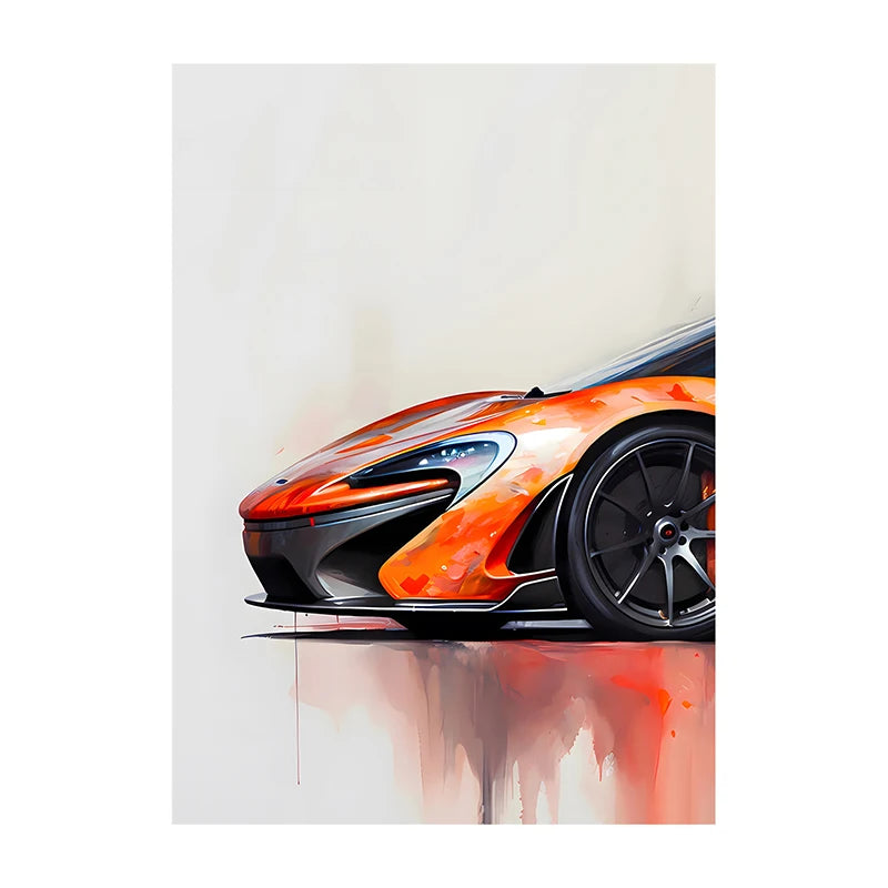 Spezzatura Supercars Canvas Prints