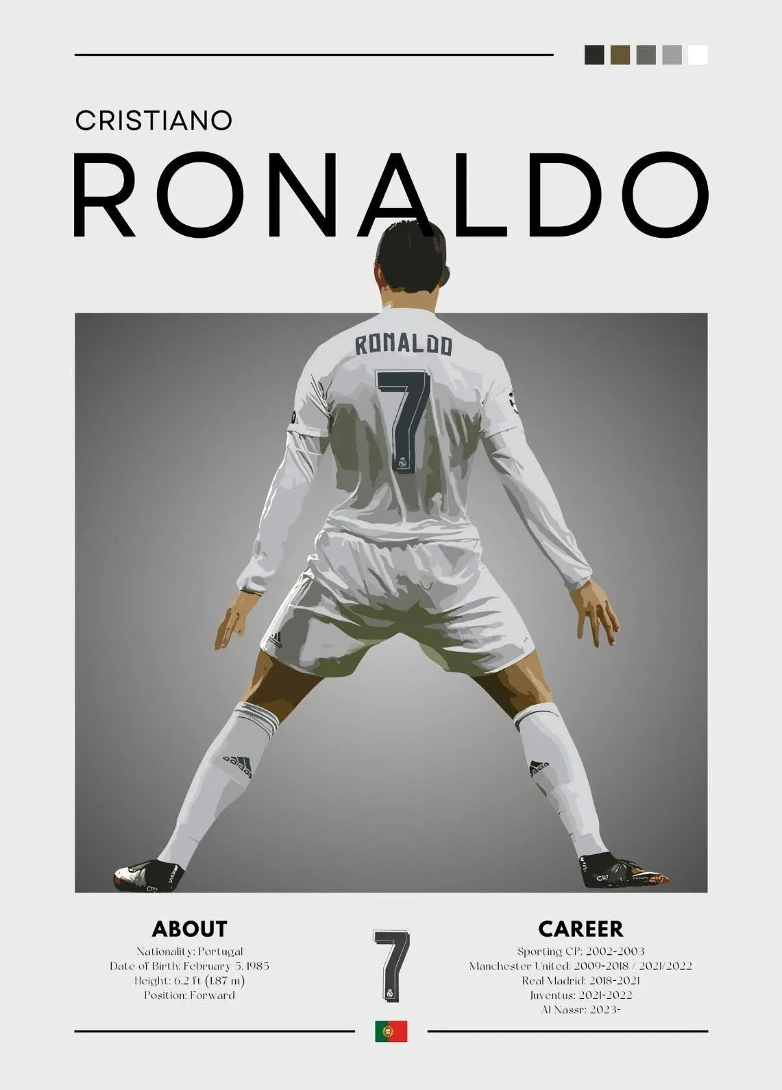 Famous Football (Soccer) Legends Canvas Prints