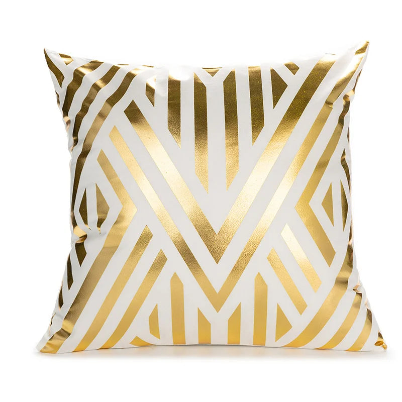 Golden Choice Luxury Pillow Cover