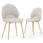 Venice Upholstered Accent Dining Chairs - Sleek Surprises