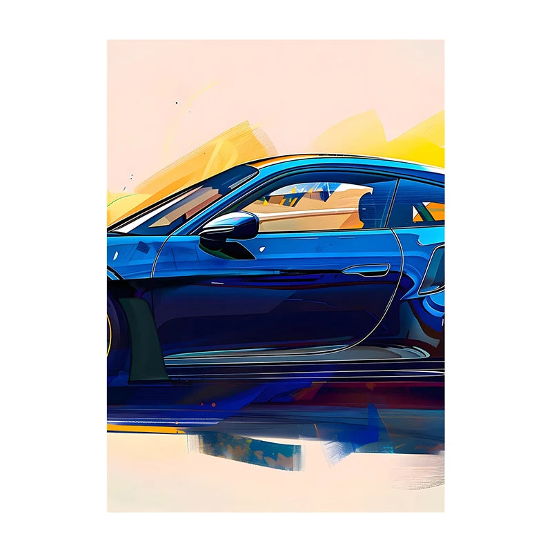 Spezzatura Supercars Canvas Prints