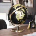 Retro Minimalist World Desk Globe
