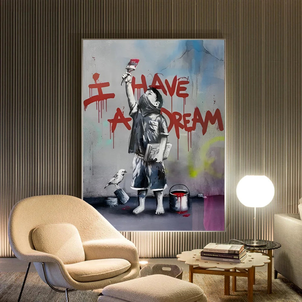 Classic Banksy Street Art Prints