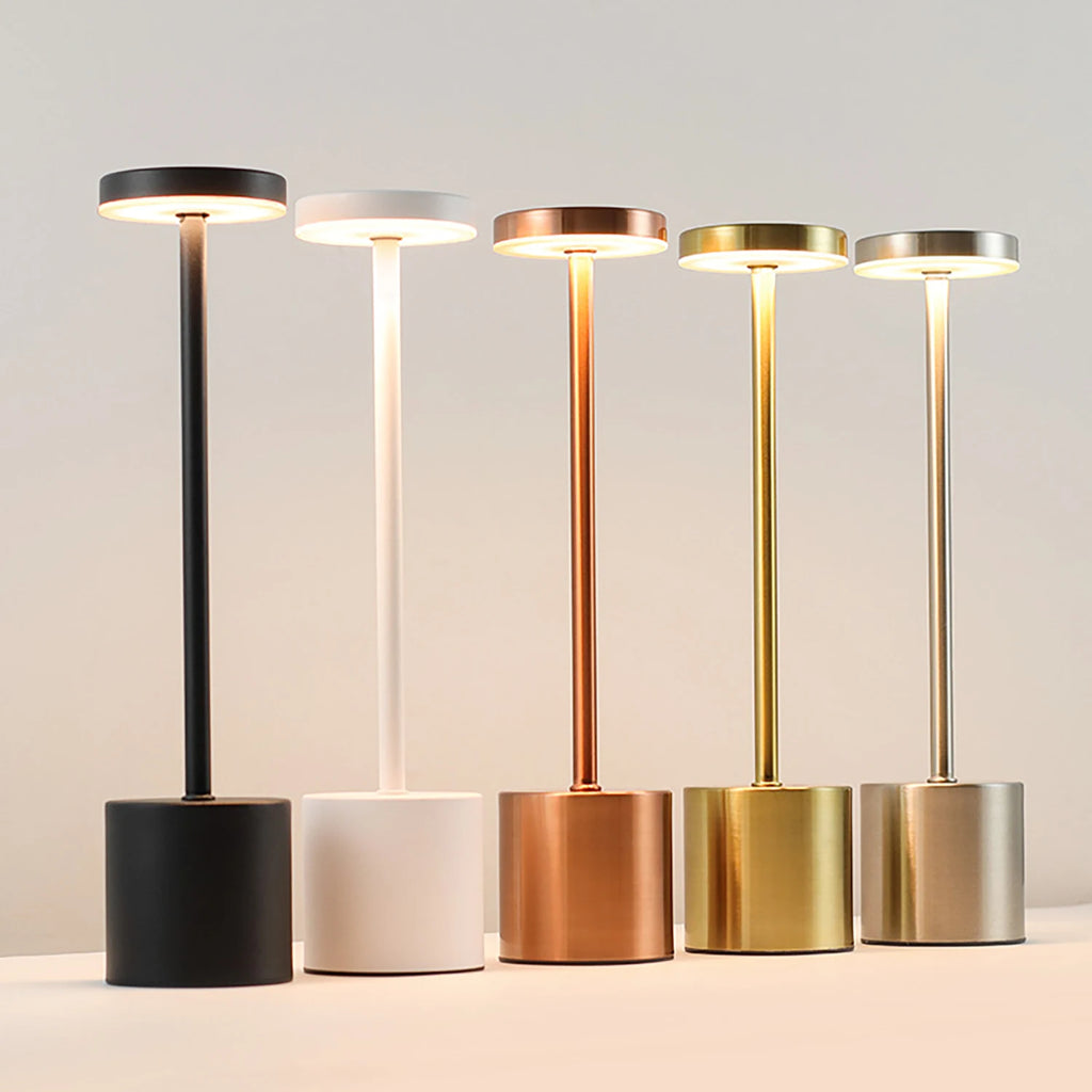 Minimalist LED Touch Rechargeable Lamp