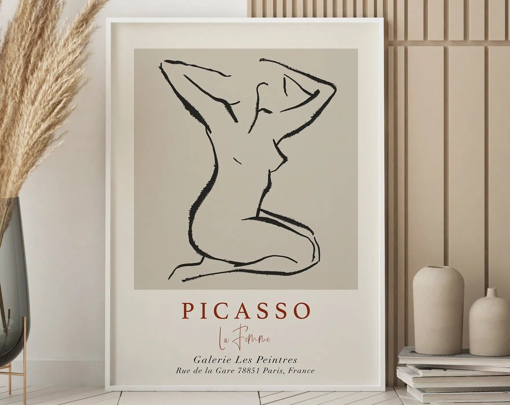 Matisse Floral Cut Outs Exhibition Canvas Print