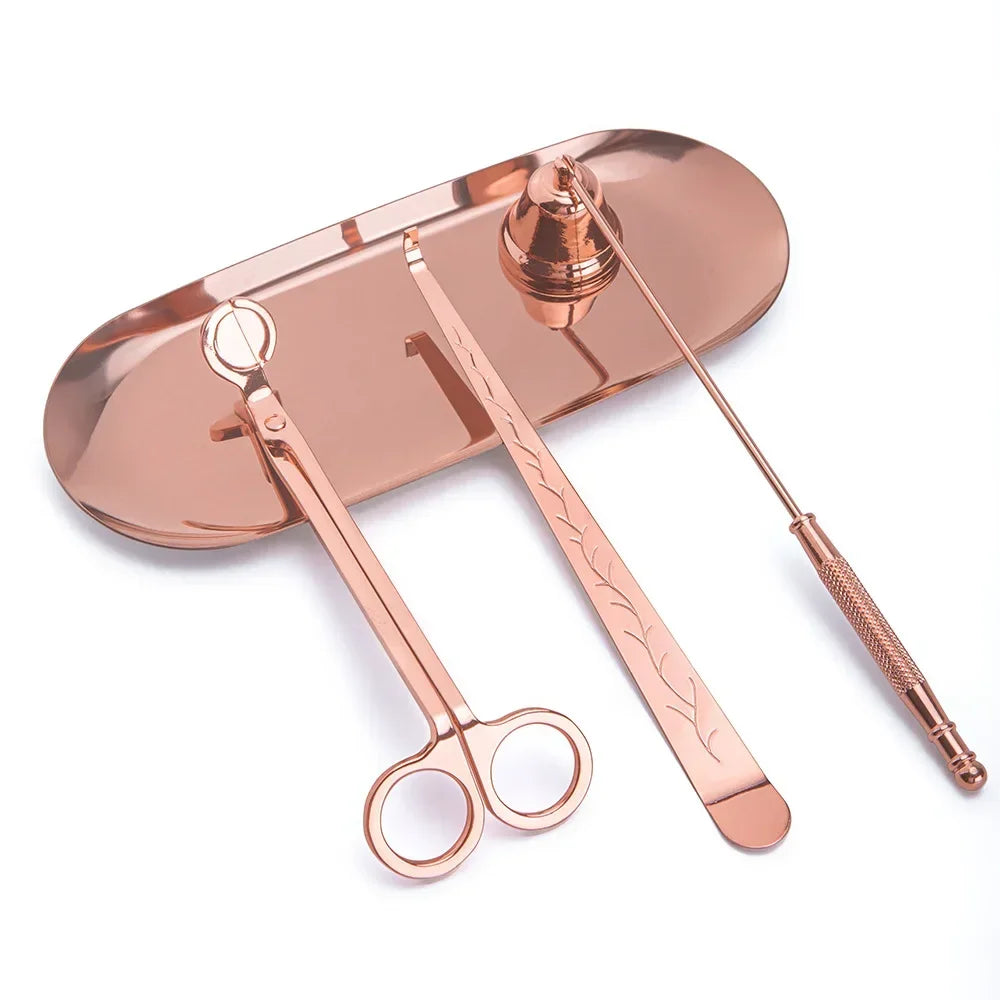 4-Piece Candle Accessory Set