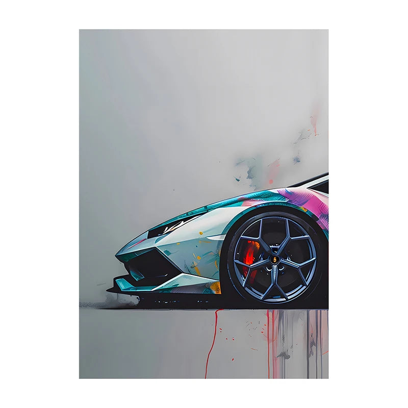 Spezzatura Supercars Canvas Prints