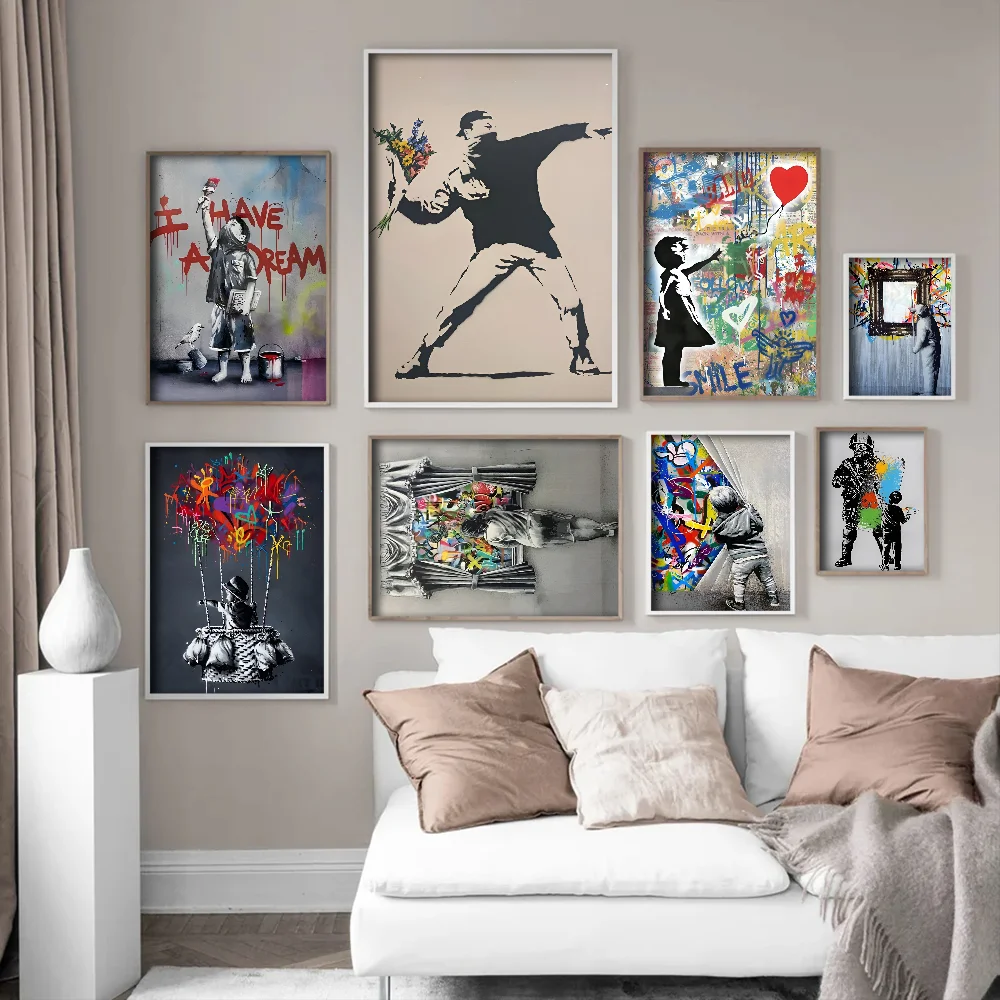 Classic Banksy Street Art Prints