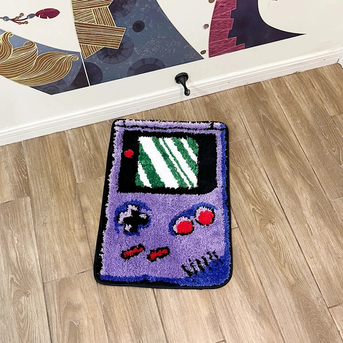 Retro Gameboy Tufted Rug