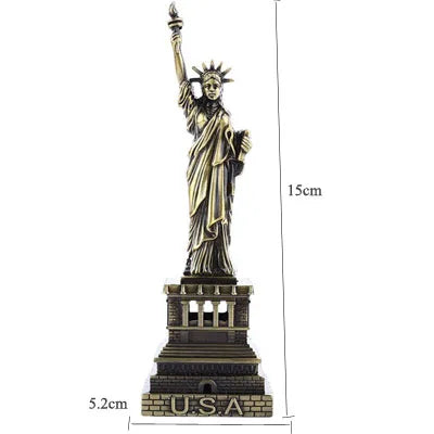 World Famous Landmarks - Metal Figurines