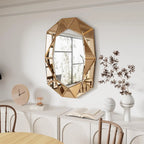 Gometric Accent Large Wall Mirror
