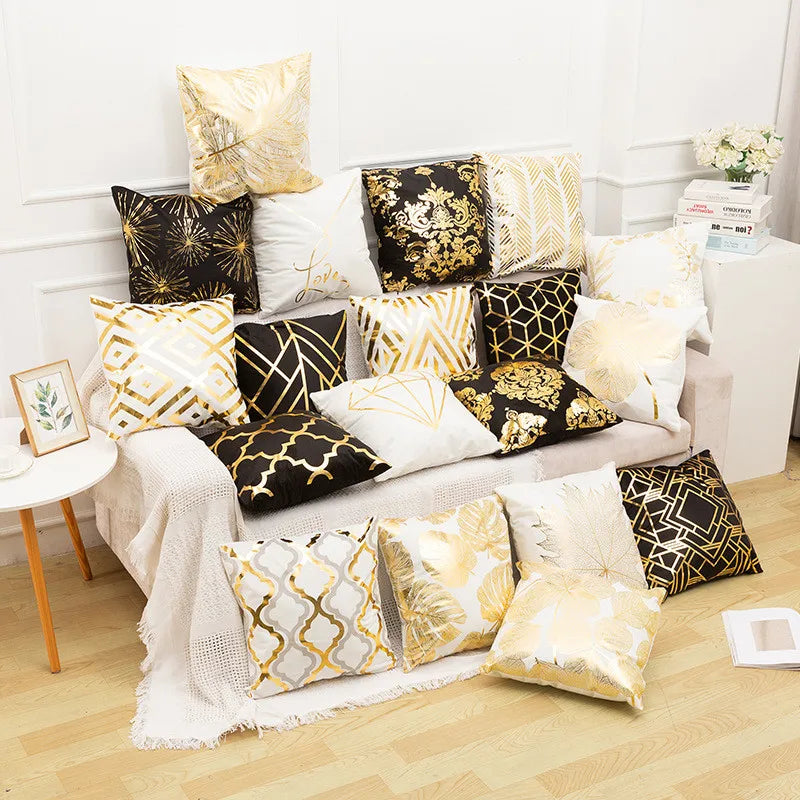 Golden Choice Luxury Pillow Cover