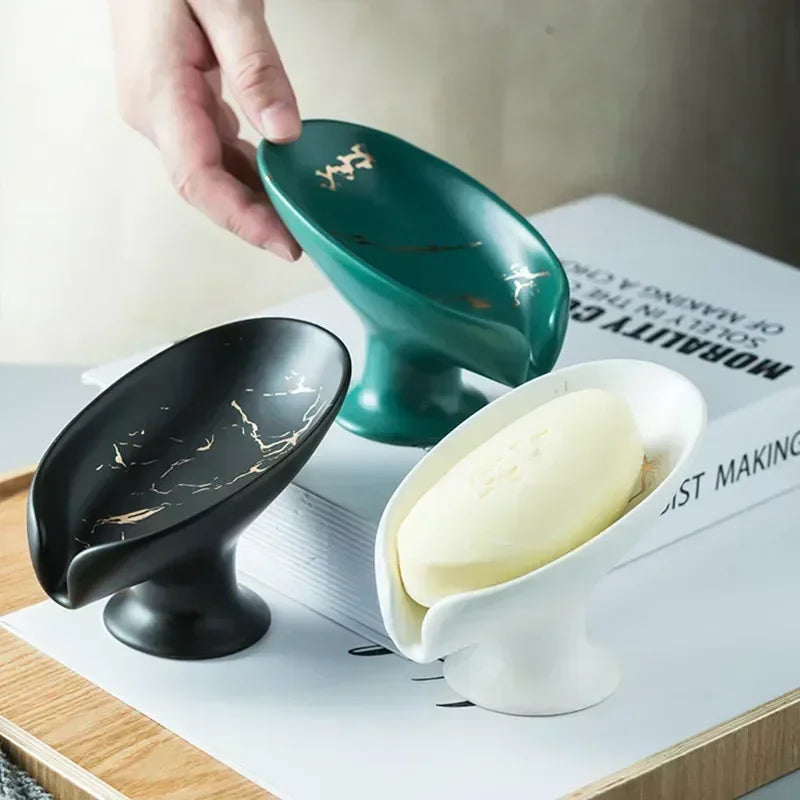 Luxury Ceramic Marble Effect Soap Dish