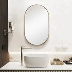 Oval Wall Mounted Mirror