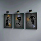 80s F1 Racer Poster Aesthetic Motorsport Football Basketball Player Decoration Canvas Print for Wall Art Neon Star Room Decor