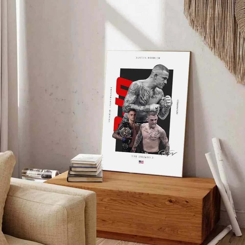 Ultimate Fighting Championship MMA Fan Art Canvas Print