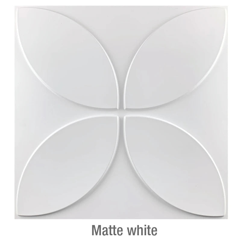 Matte White 3D Wall Panel [30cm x 30cm]