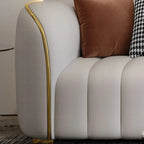 Moderno Minimalist Sectional Curved Sofa