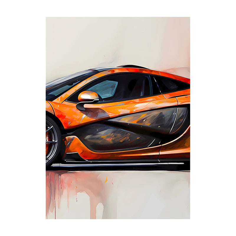 Spezzatura Supercars Canvas Prints