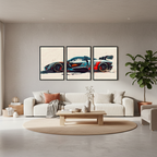 Spezzatura Supercars Canvas Prints