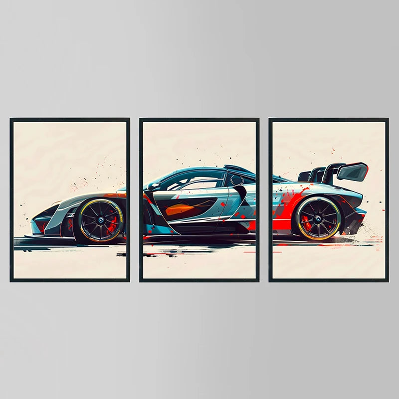 Spezzatura Supercars Canvas Prints