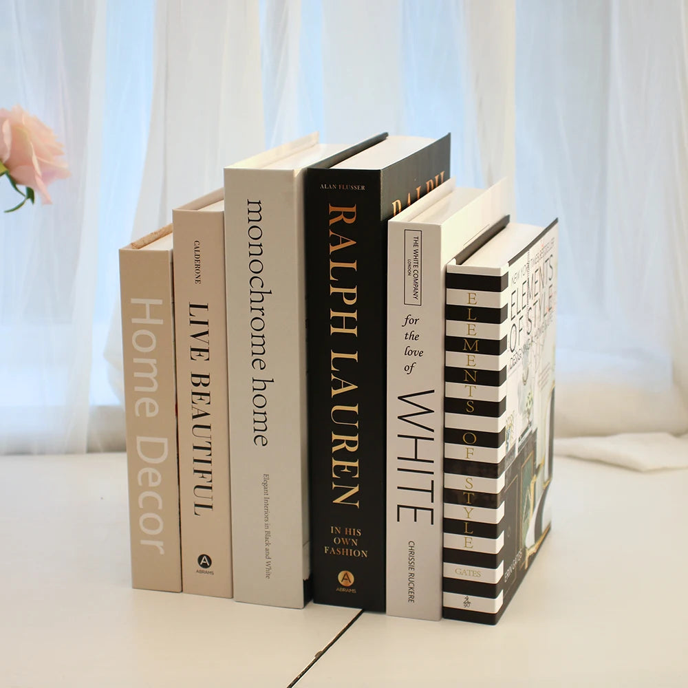 3-Pcs Decor Display/Prop Books Set