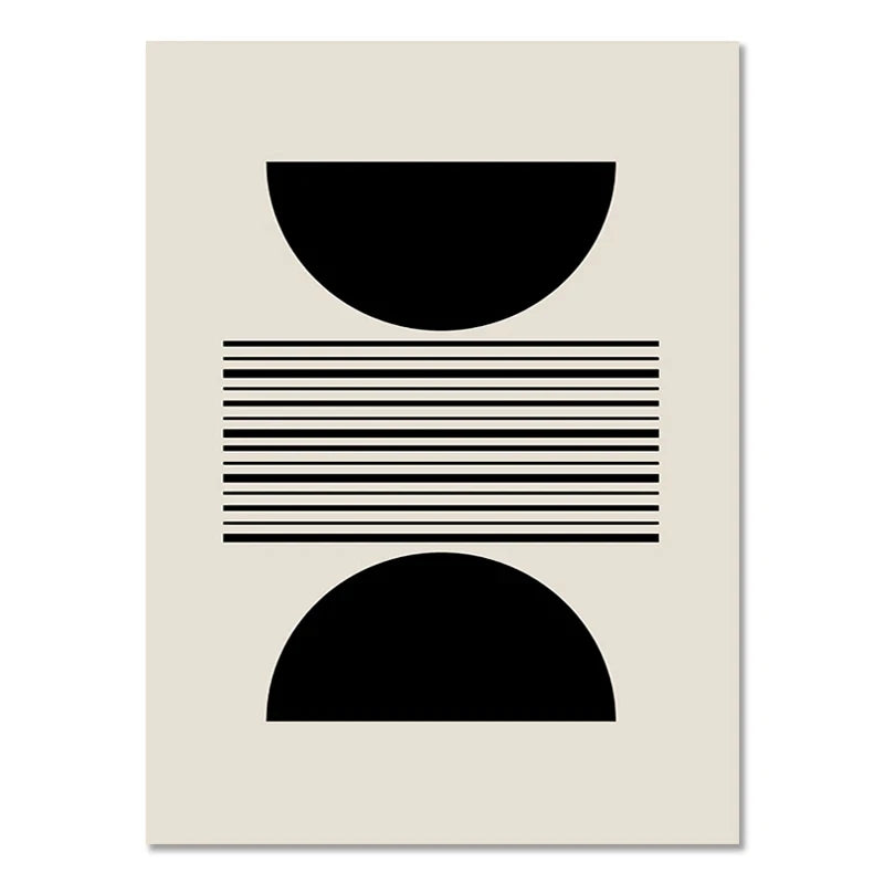 Abstract Minimalist Boho Art Canvas Prints