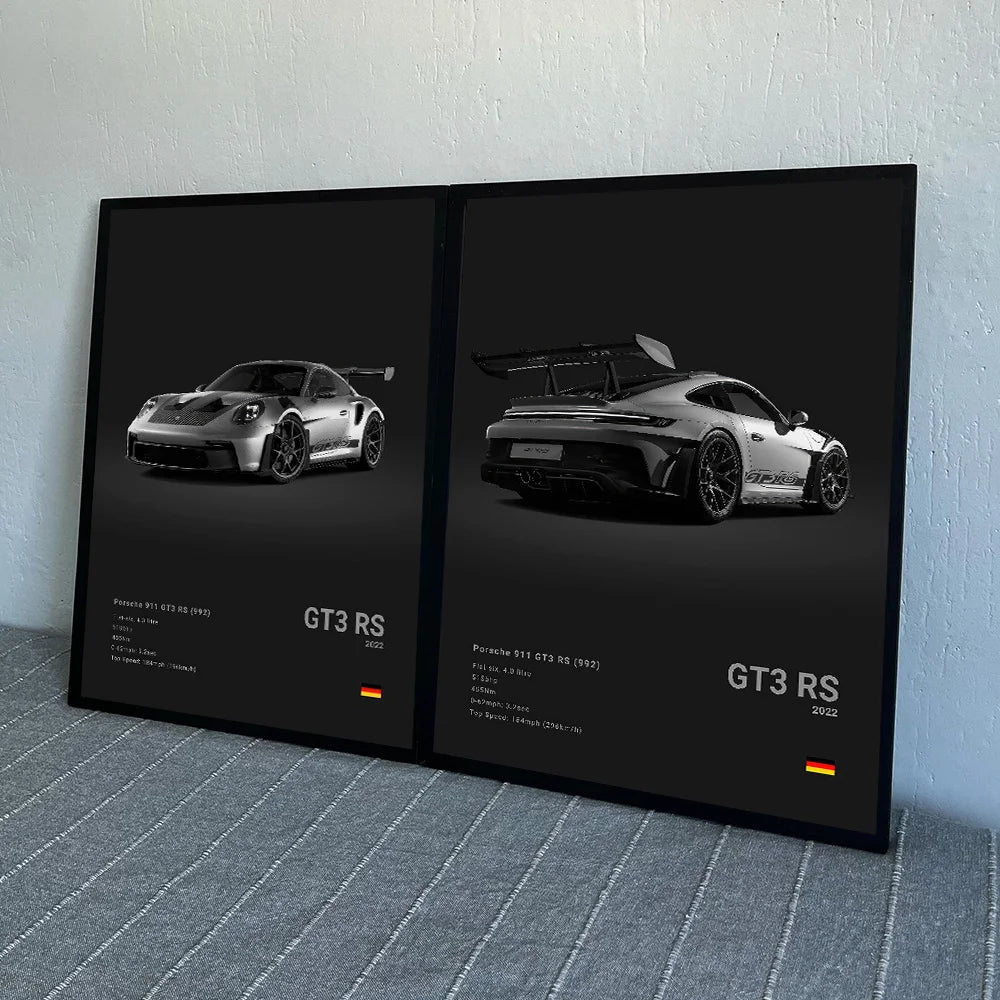 Porsche 911 GT3 RS Canvas Print