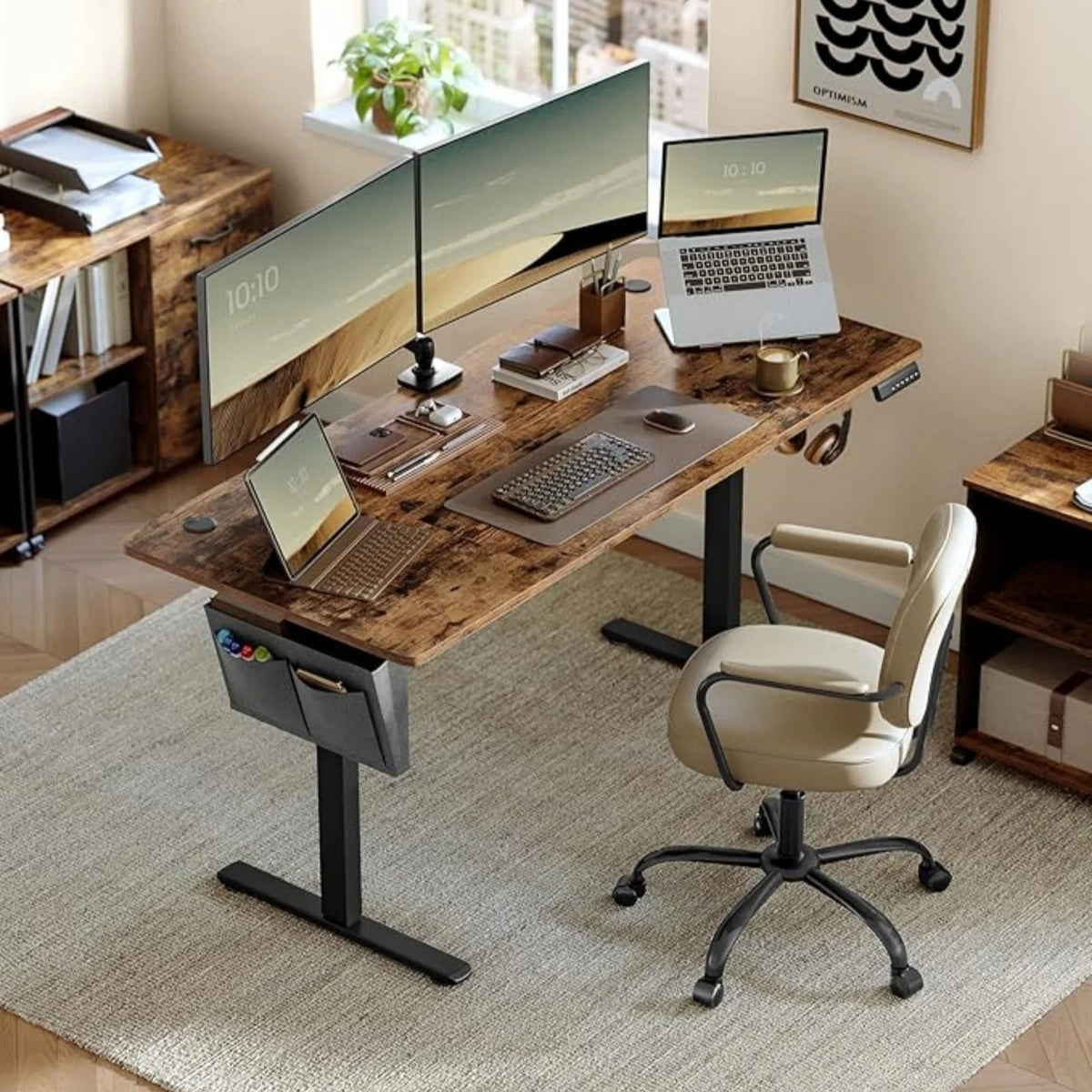 Sleek Height Adjustable Desk