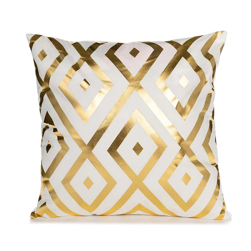 Golden Choice Luxury Pillow Cover