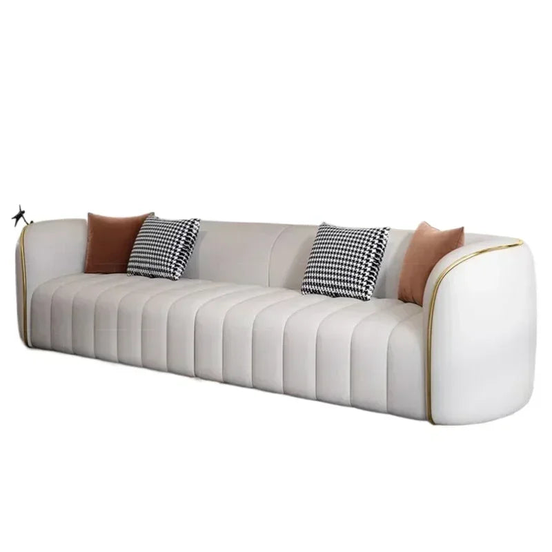 Moderno Minimalist Sectional Curved Sofa