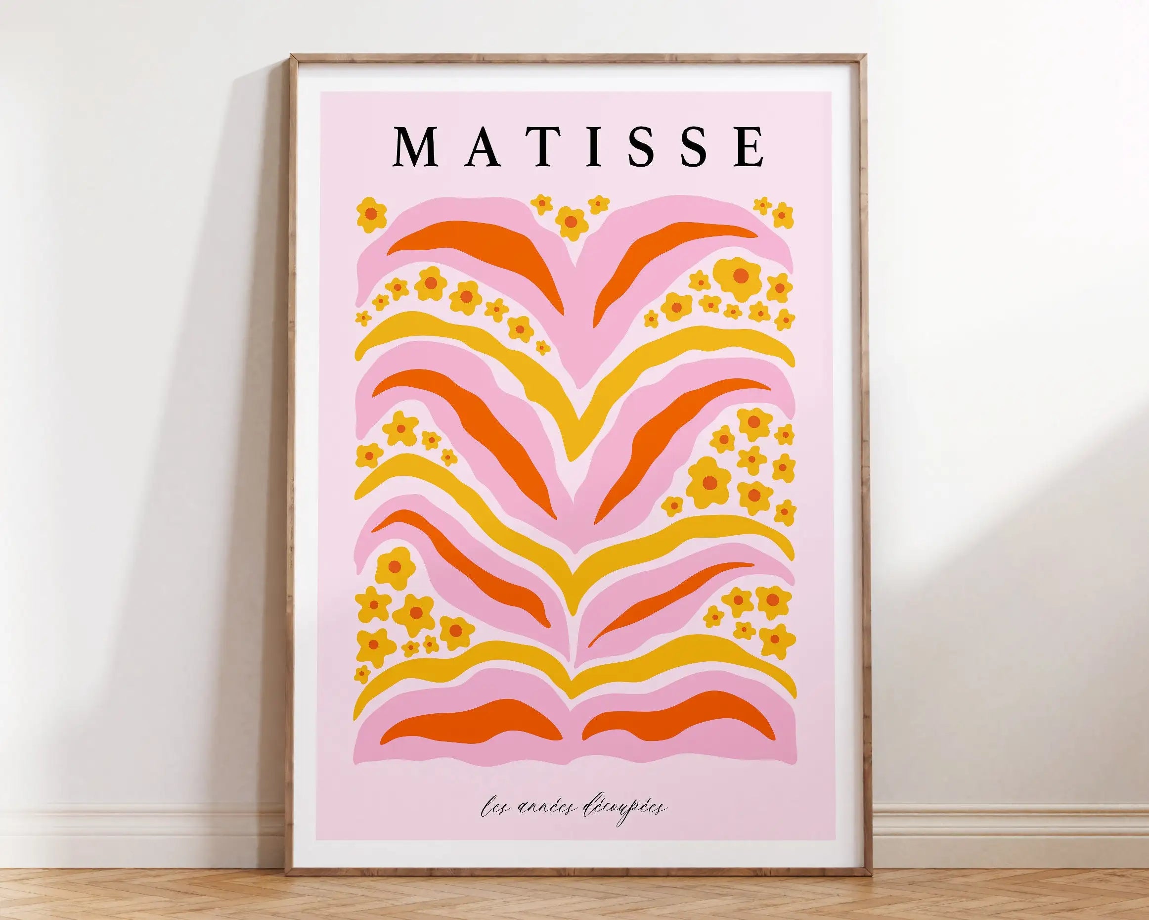 Matisse Floral Cut Outs Exhibition Canvas Print