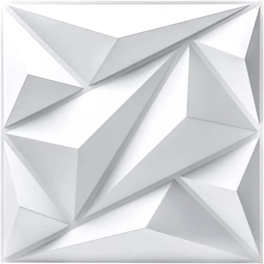 Diamond Design Decorative 3D Wall Panels [12 Pack] - Sleek Surprises