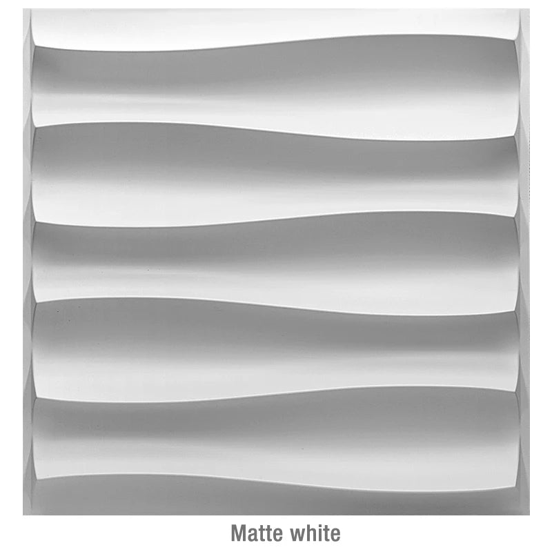 Matte White 3D Wall Panel [30cm x 30cm]