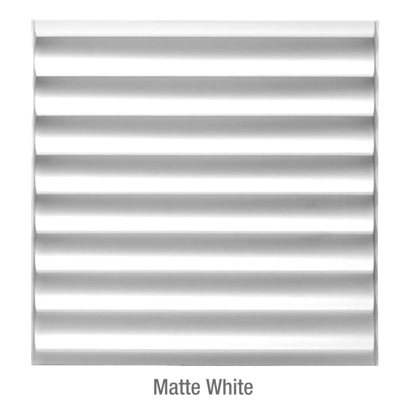 Matte White 3D Wall Panel [30cm x 30cm]