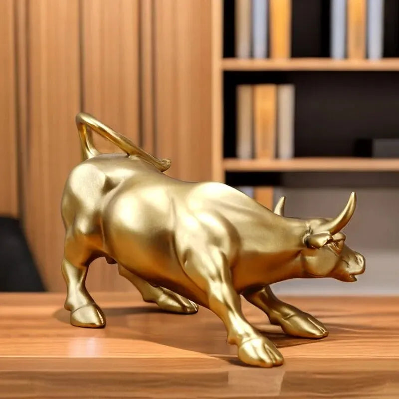 Wall Street Bull Market Ornament - Sleek Surprises