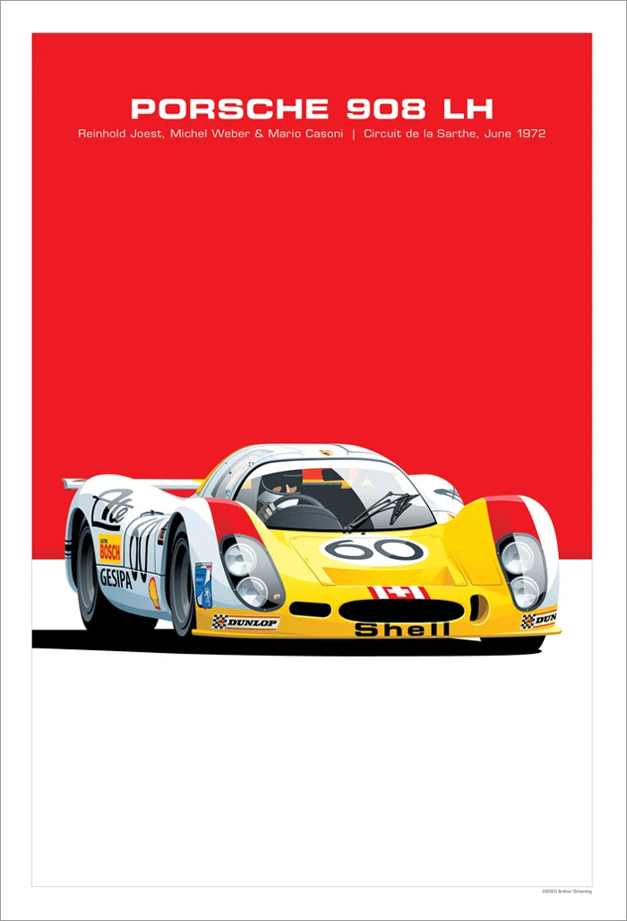 Vintage Racing Bold GT Supercars Art Canvas Prints