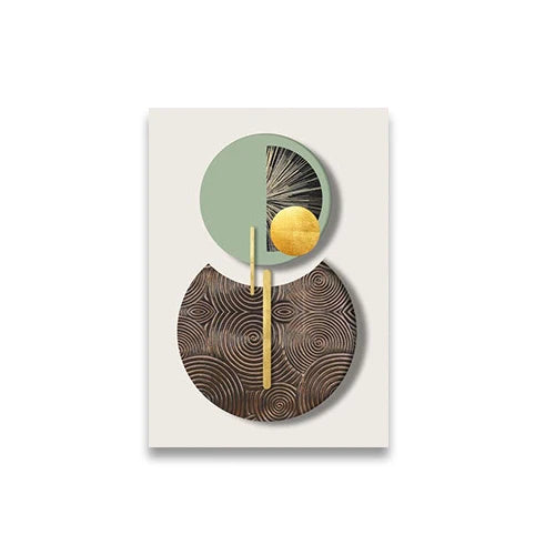 3-Piece Golden Earth Tones Canvas Print - Sleek Surprises
