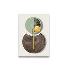 3-Piece Golden Earth Tones Canvas Print - Sleek Surprises