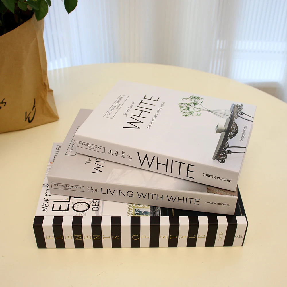 3-Piece Decor Display & Prop Books Set